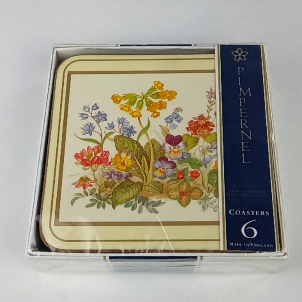 Pimpernel Coasters.